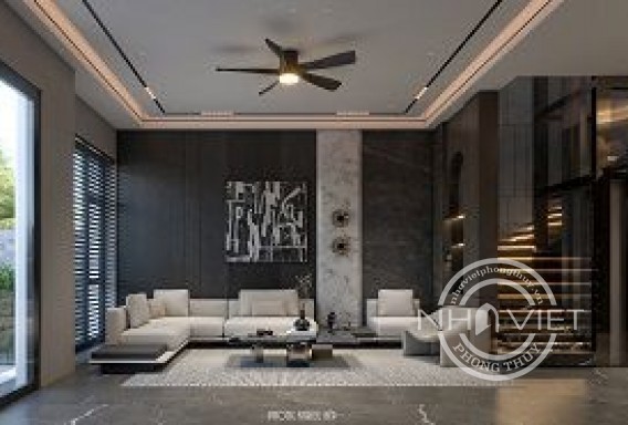 Mẫu nội thất nhà phố hiện đại phong cách tối giản ấm cúng